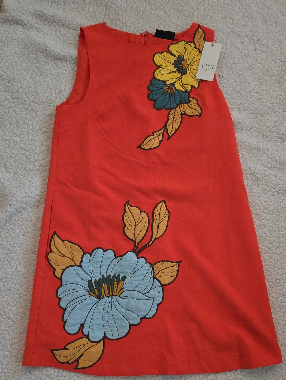 Blooming Beauty Shift Floral Mini Dress Vici